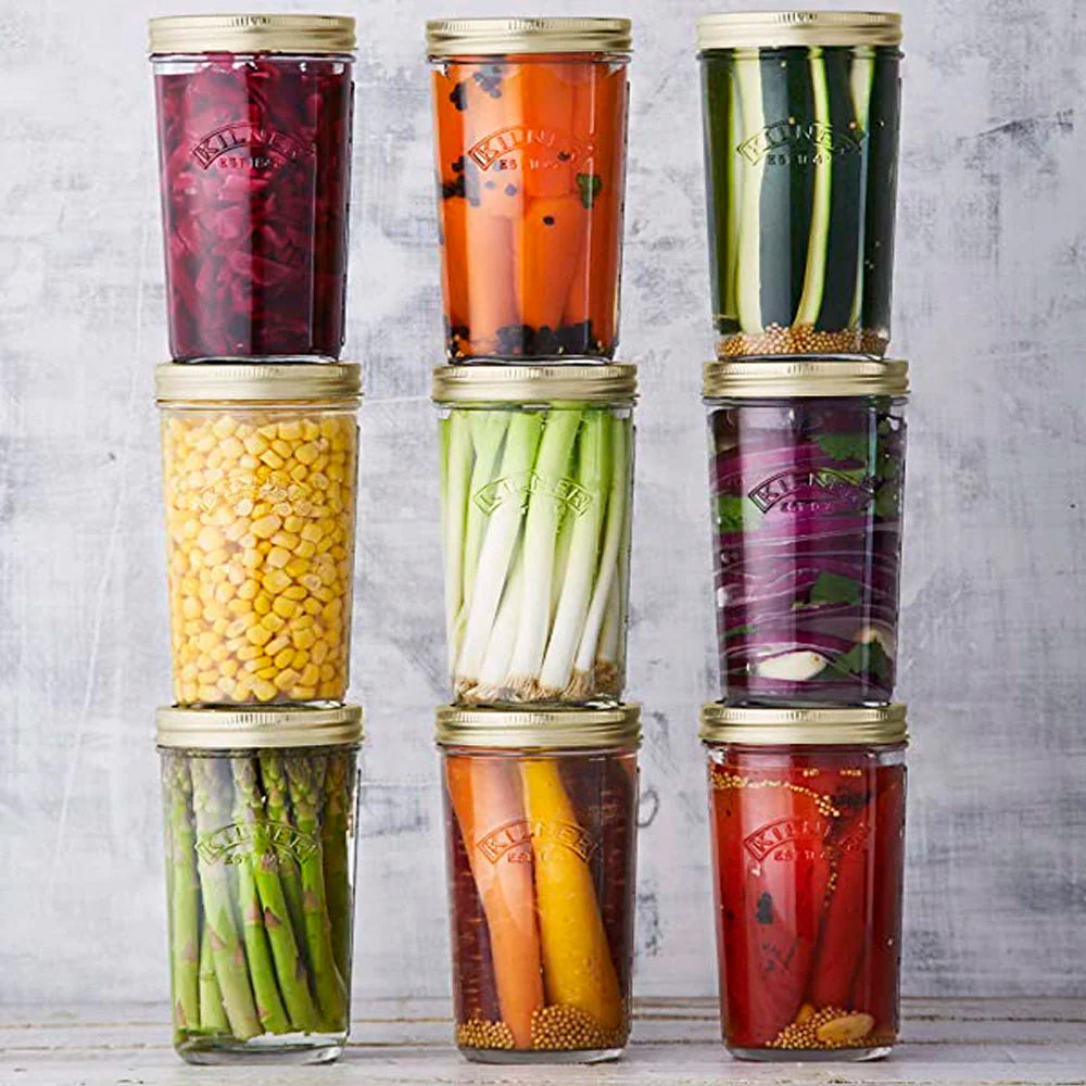 Frasco de Conservas Boca Ancha 0,5 lt Kilner