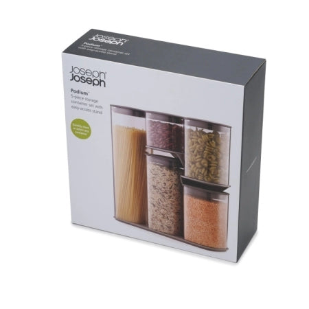 Set 5 Contenedores Podium Joseph Joseph