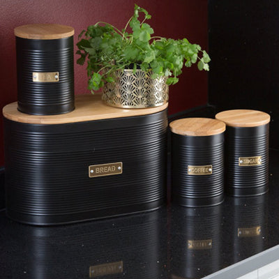 Contenedor Coffee Negro Otto Typhoon