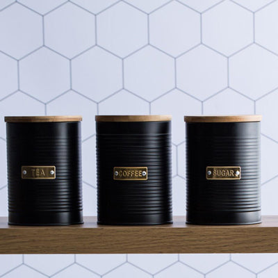 Contenedor Coffee Negro Otto Typhoon