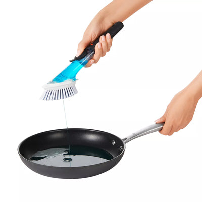 Escobilla Lavaloza Con Dispensador Oxo