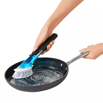 Escobilla Lavaloza Con Dispensador Oxo