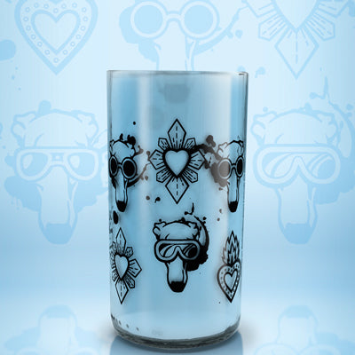 Set Vasos Corazón de Galgo Mawka