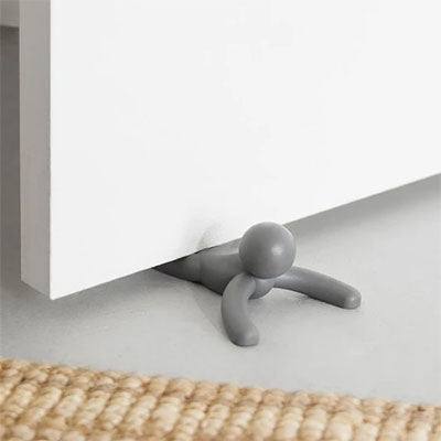 Set 2 Topes de Puerta Buddy Gris Umbra