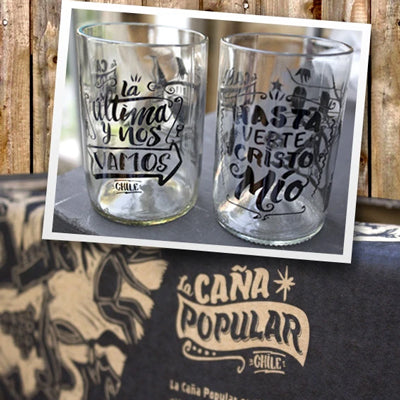 Set Vasos La Caña Popular