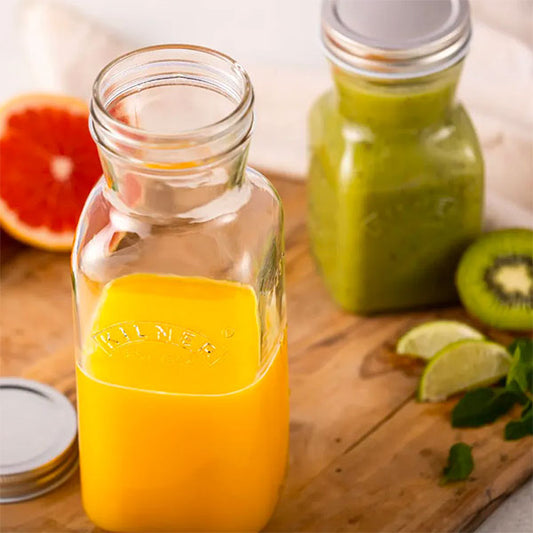 Botella Jugo y Salsa 1 Lt Kilner