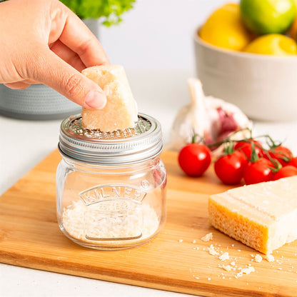 Frasco con Rallador fino 0.25 Lt Kilner