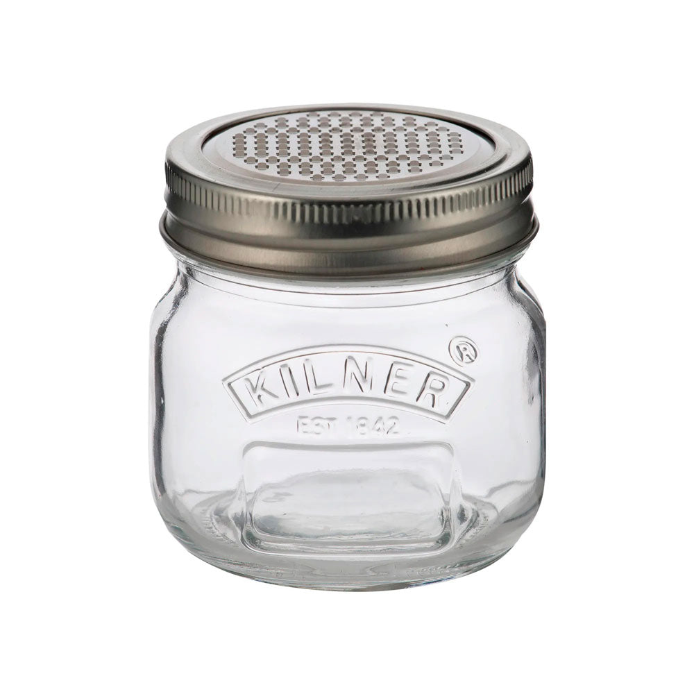 Frasco con Rallador fino 0.25 Lt Kilner
