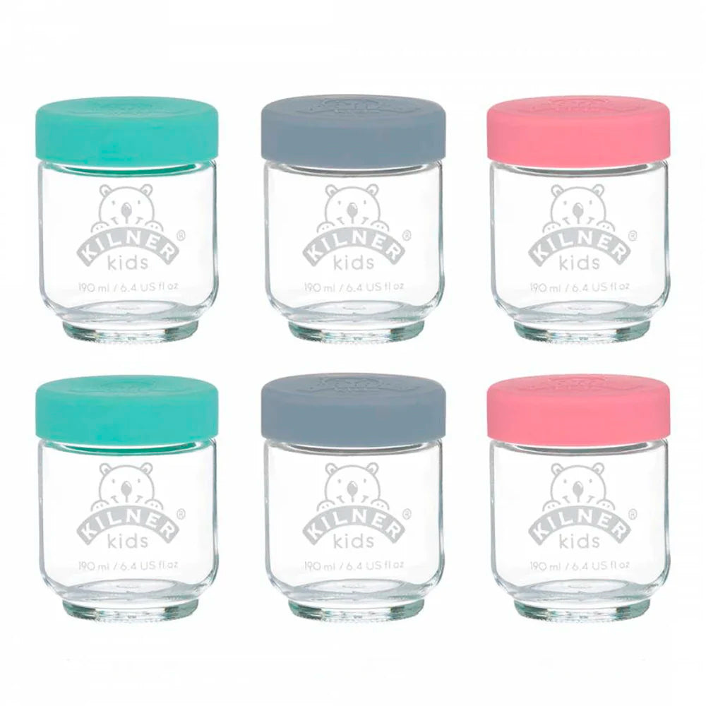 Set 6 Frascos Kilner Bebé 190 ml