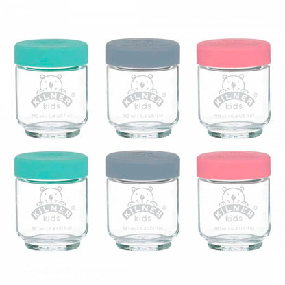 Set 6 Frascos Kilner Bebé 190 ml