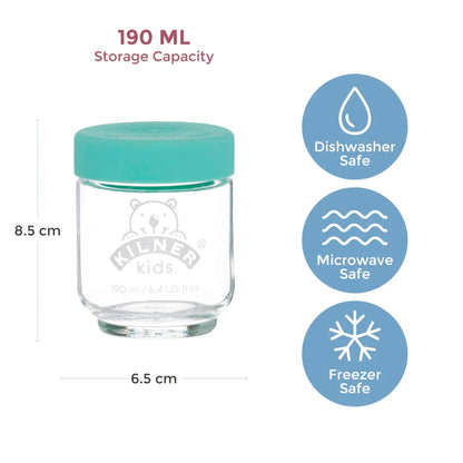 Set 6 Frascos Kilner Bebé 190 ml