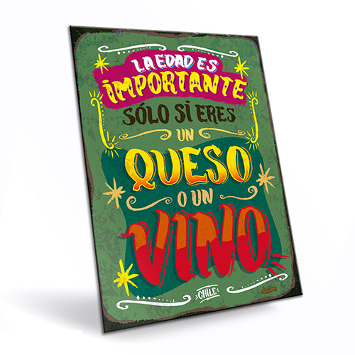 Cartel "La Edad es Importante..."