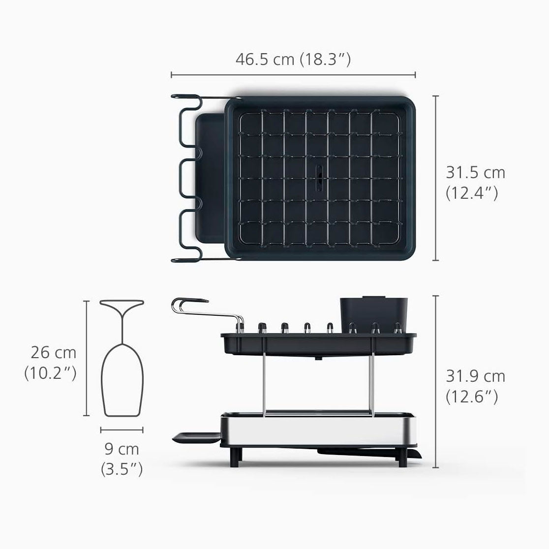 Secaplatos Excel Steel 2 Niveles Joseph Joseph