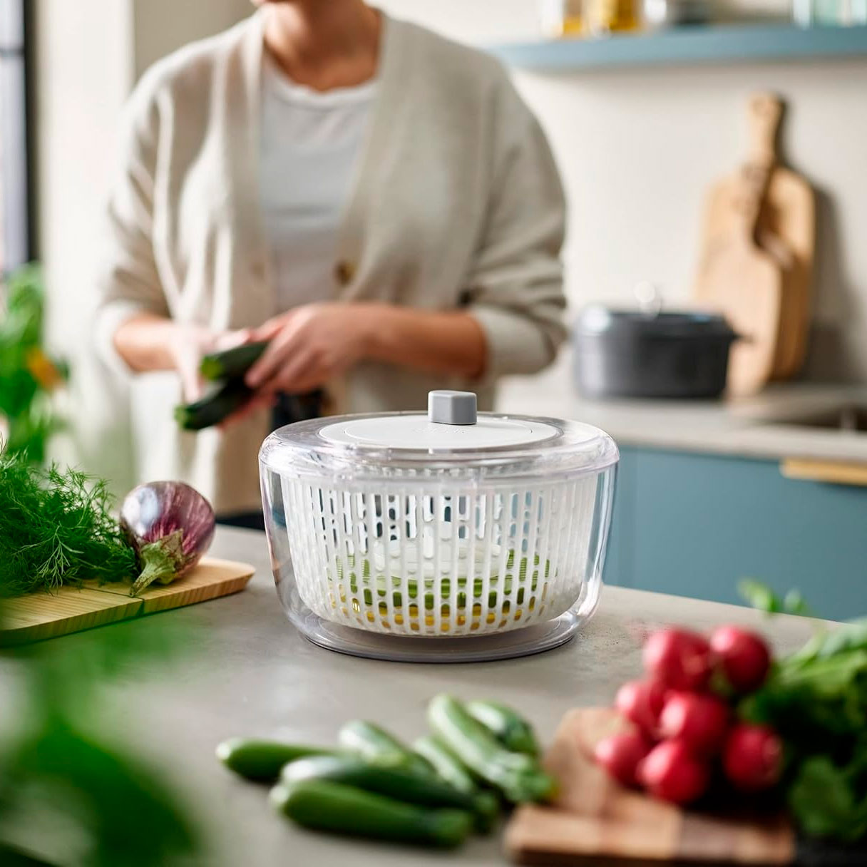 Set Preparación de Ensaladas 3 en Uno Joseph Joseph