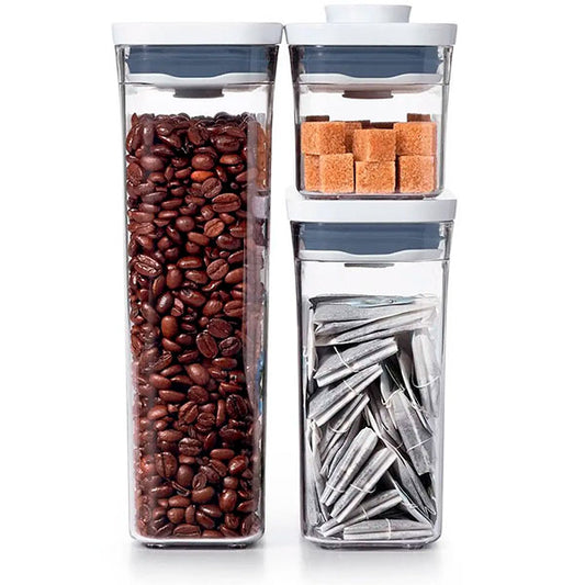 Set 3 Contenedores Pop Premium Rectangulares OXO