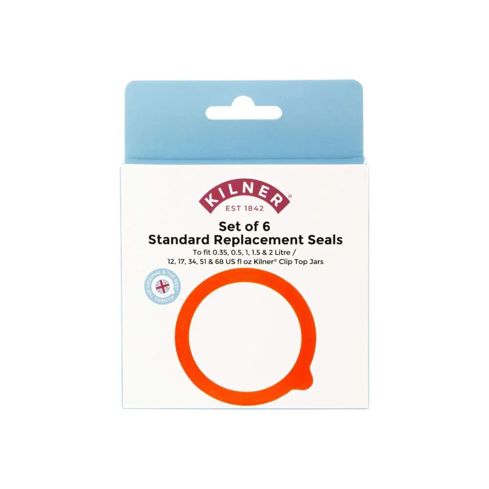 Set 6 Repuestos Silicona Kilner