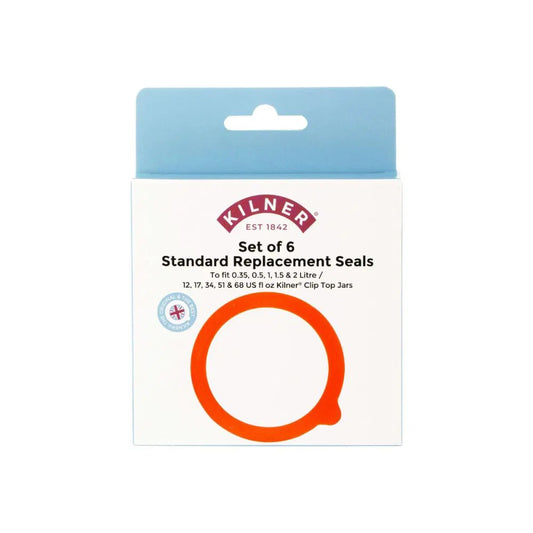 Set 6 Repuestos Silicona Kilner