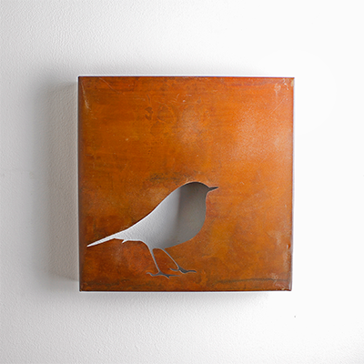 Cuadro Metal Pajarito