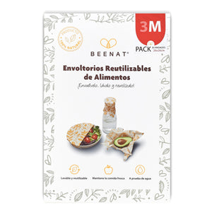 Envoltorios Reutilizables Beenat Pack M