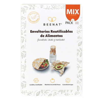 Envoltorios Reutilizables Beenat Pack Mix