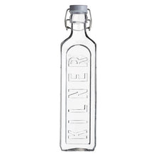 Cargar imagen en el visor de la galería, Botella Tapa Gris con Cierre Clip 1 Lts Kilner
