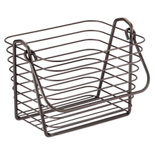Cargar imagen en el visor de la galería, Canasto classico bronce Interdesign