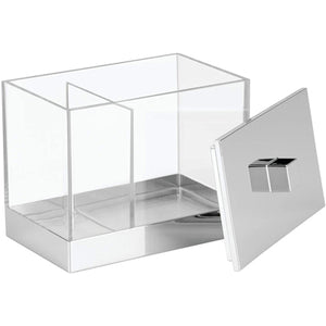 Organizador Clarity 2 Divisiones Metal Interdesign