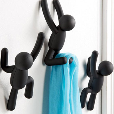 Colgadores Buddy negro  Umbra