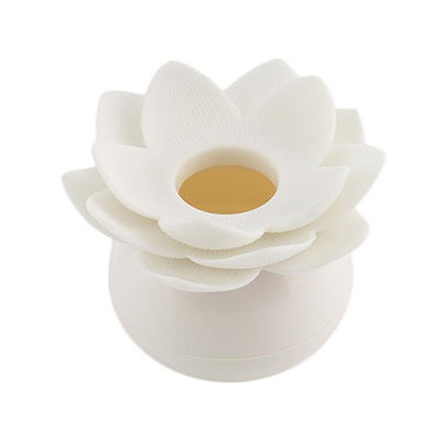 Porta Mondadientes Flor de Loto (Blanco)