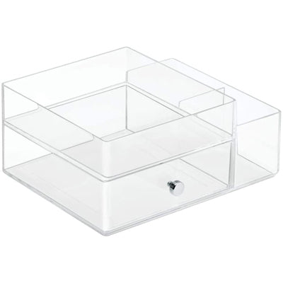 Organizador de Cosméticos con Cajón Clear Interdesign