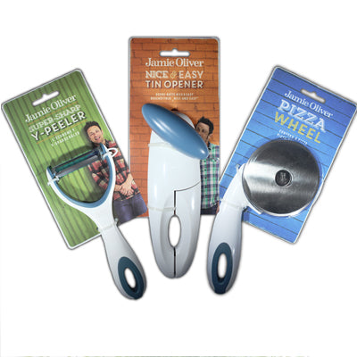 Pack Jamie Oliver: Pelador, Cortador y Abrelata