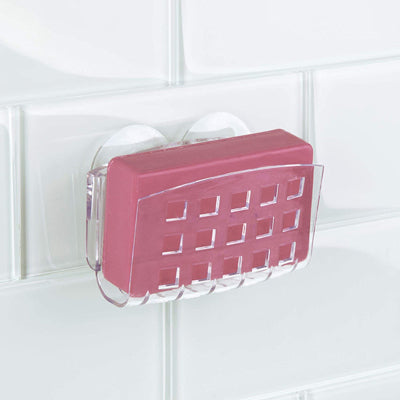 Porta Jabón Succión Horizontal Interdesign