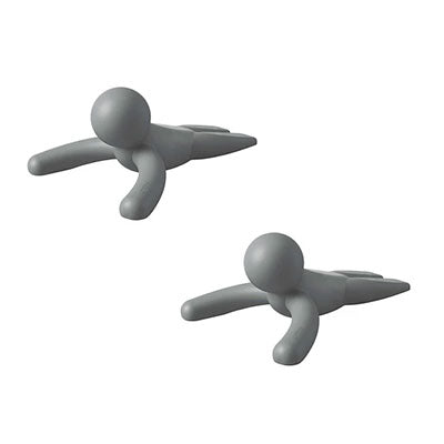 Set 2 Topes de Puerta Buddy Gris Umbra