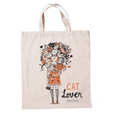 Tote Cat Lover