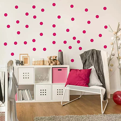 Stickers Murales Fucsia.