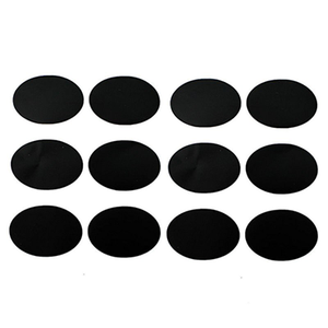 Pack 12 Stickers Pizarra Diseño Ovalo