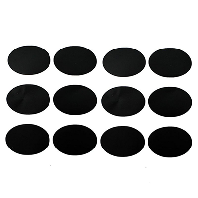Pack 12 Stickers Pizarra Diseño Ovalo
